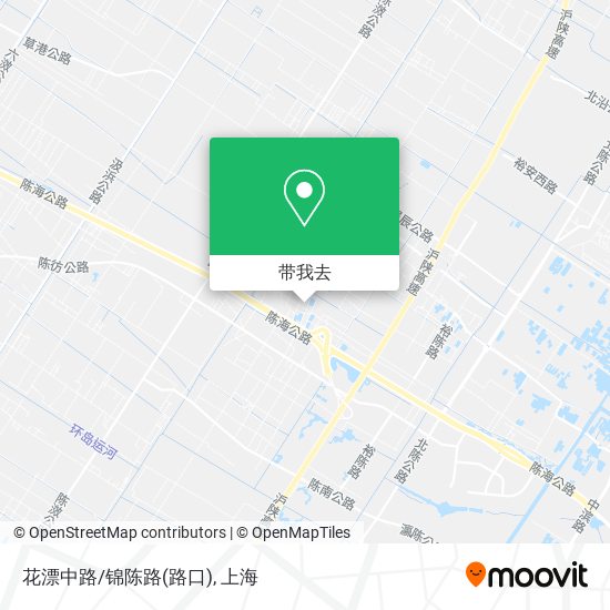 花漂中路/锦陈路(路口)地图