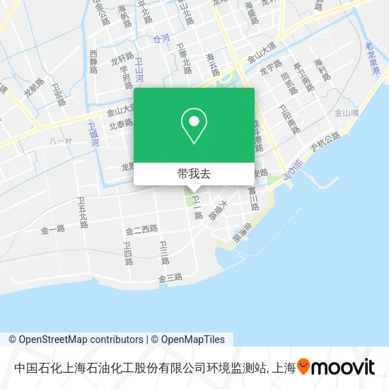 中国石化上海石油化工股份有限公司环境监测站地图