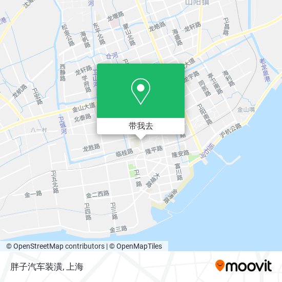 胖子汽车装潢地图