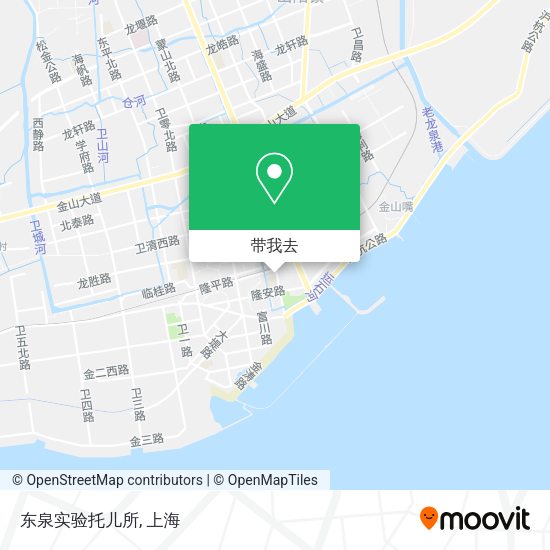 东泉实验托儿所地图