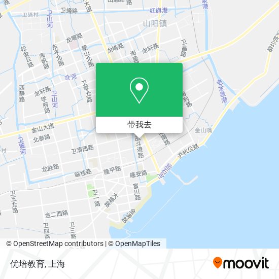 优培教育地图