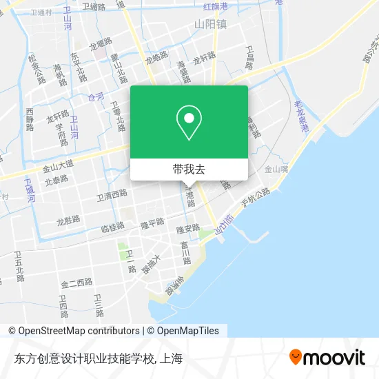 东方创意设计职业技能学校地图