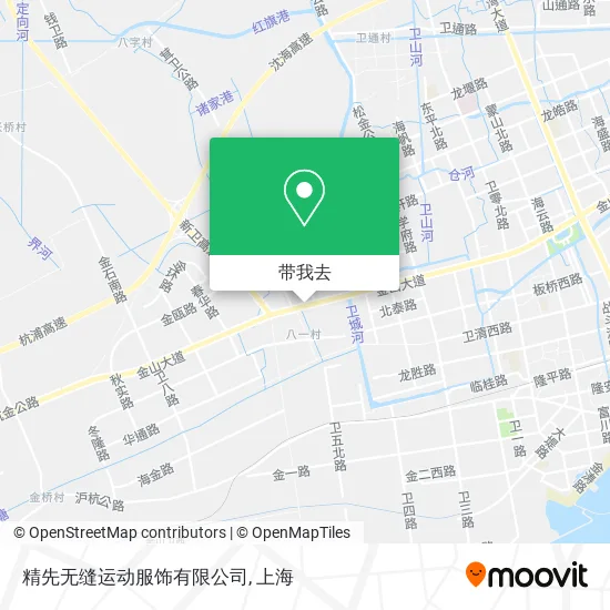 精先无缝运动服饰有限公司地图