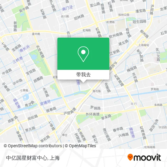 中亿国星财富中心地图
