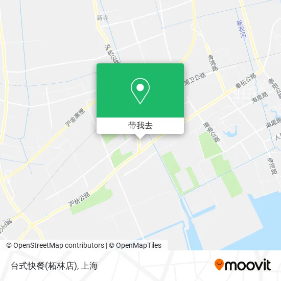 台式快餐(柘林店)地图