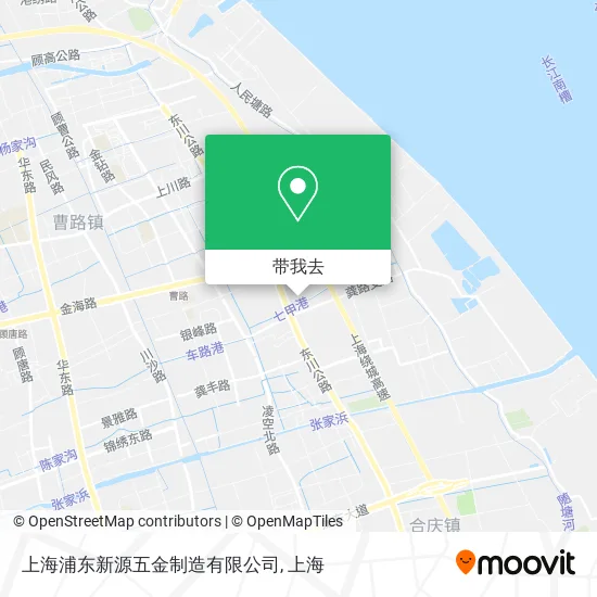 上海浦东新源五金制造有限公司地图