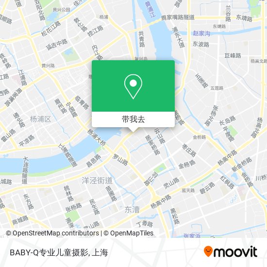 BABY-Q专业儿童摄影地图