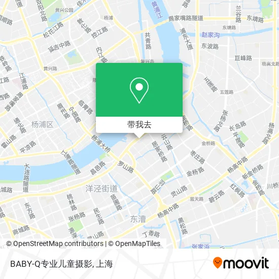 BABY-Q专业儿童摄影地图