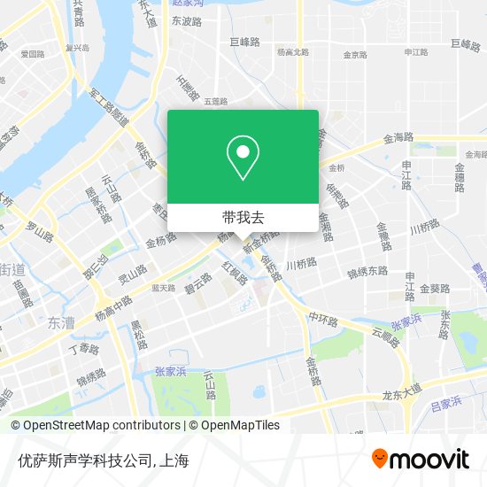 优萨斯声学科技公司地图