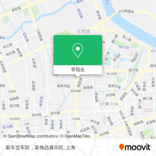 新车交车区，装饰品展示区地图