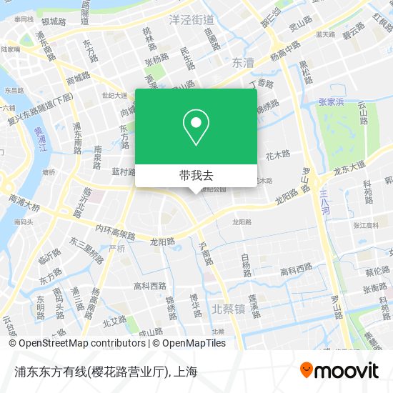 浦东东方有线(樱花路营业厅)地图