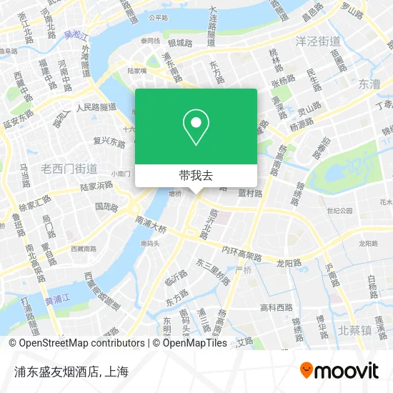 浦东盛友烟酒店地图
