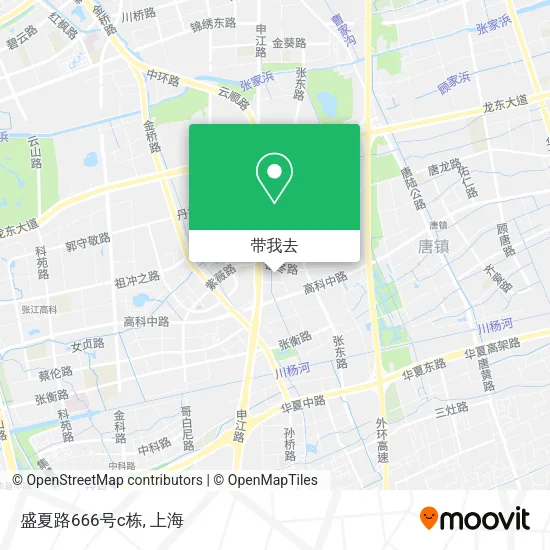 盛夏路666号c栋地图