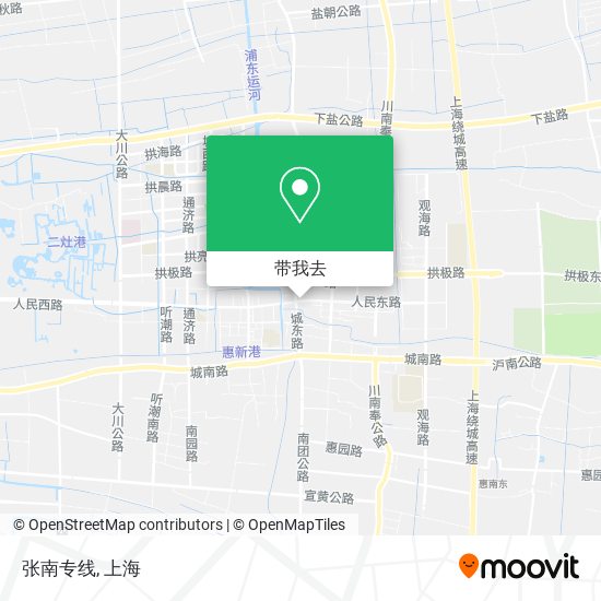 张南专线地图