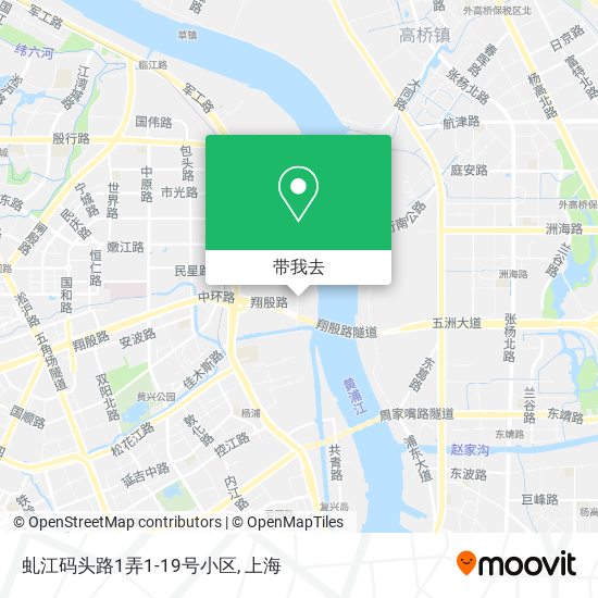 虬江码头路1弄1-19号小区地图