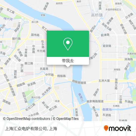上海汇众电炉有限公司地图