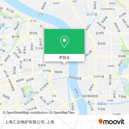 上海汇众电炉有限公司地图