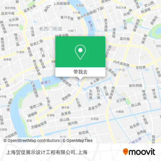 上海贸促展示设计工程有限公司地图