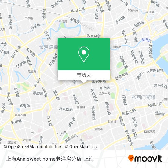 上海Ann-sweet-home老洋房分店地图