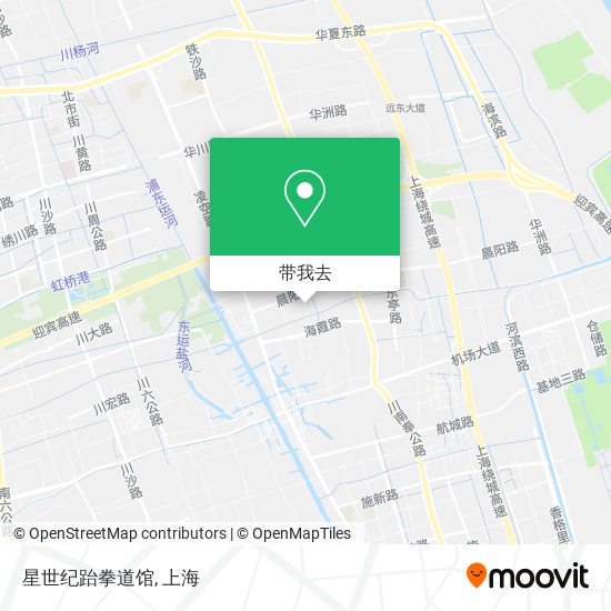 星世纪跆拳道馆地图