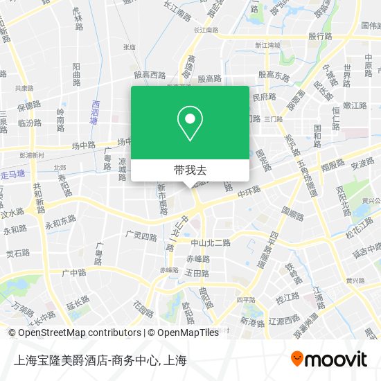 上海宝隆美爵酒店-商务中心地图