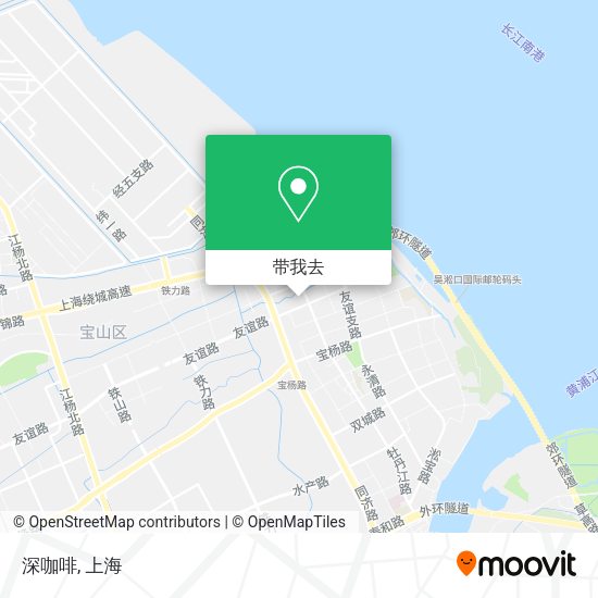 深咖啡地图