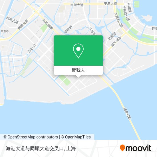 海港大道与同顺大道交叉口地图