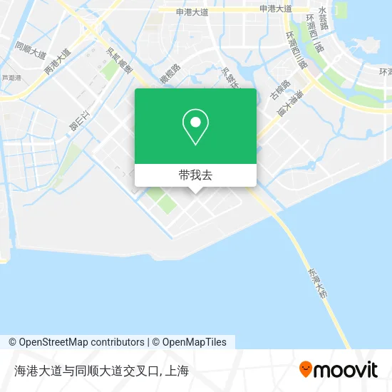 海港大道与同顺大道交叉口地图