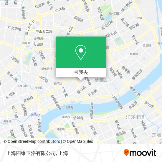 上海四维卫浴有限公司地图