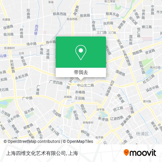 上海四维文化艺术有限公司地图