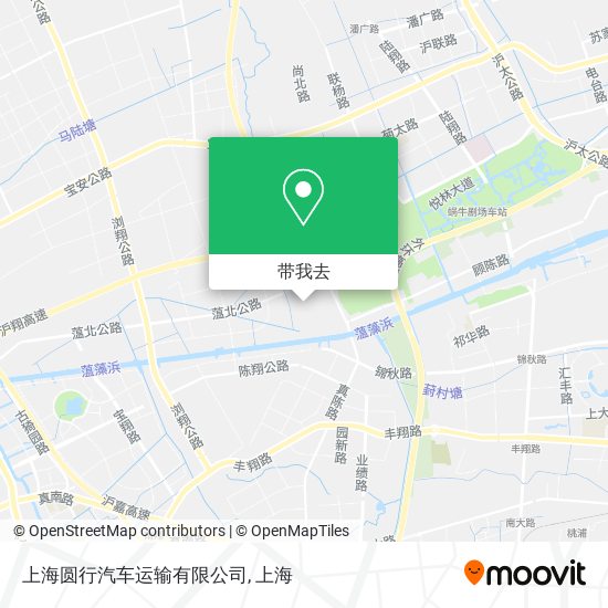 上海圆行汽车运输有限公司地图