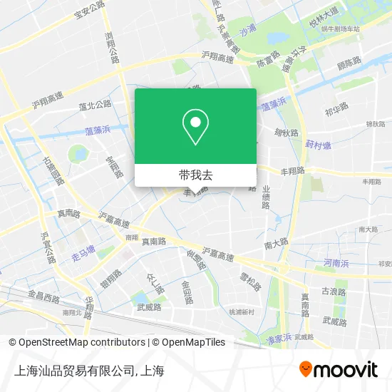上海汕品贸易有限公司地图