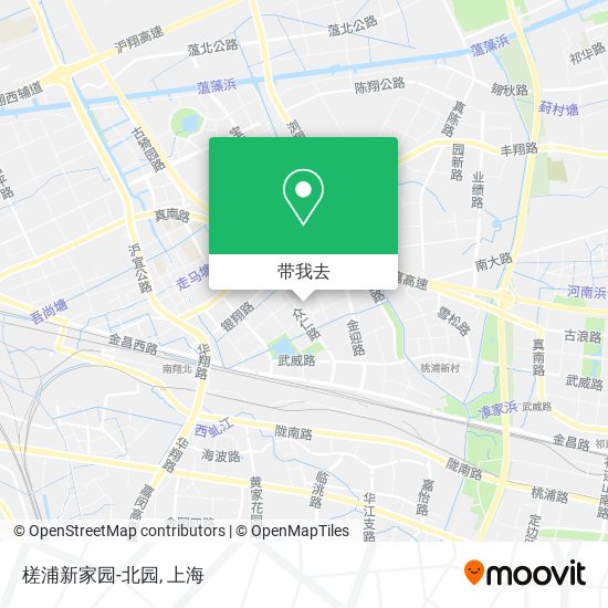 槎浦新家园-北园地图