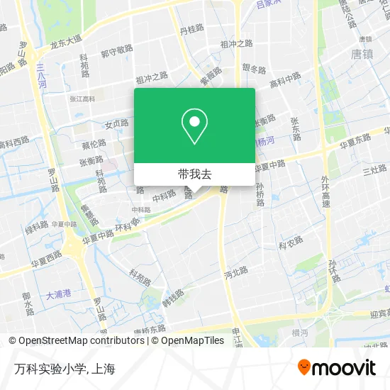 万科实验小学地图
