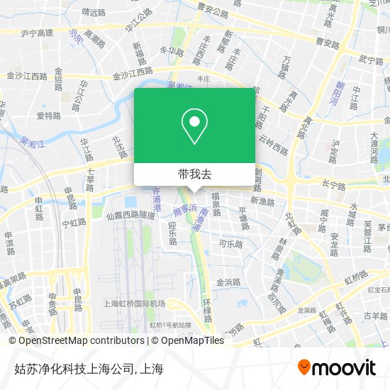 姑苏净化科技上海公司地图