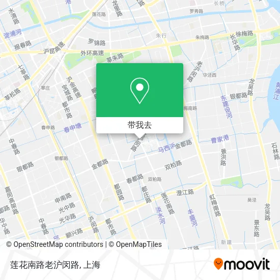 莲花南路老沪闵路地图