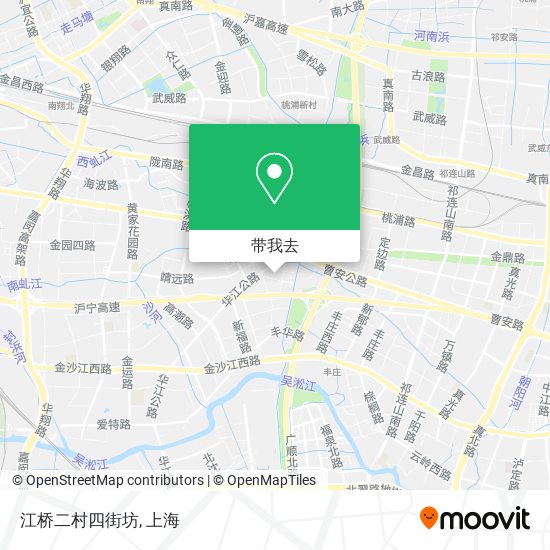 江桥二村四街坊地图