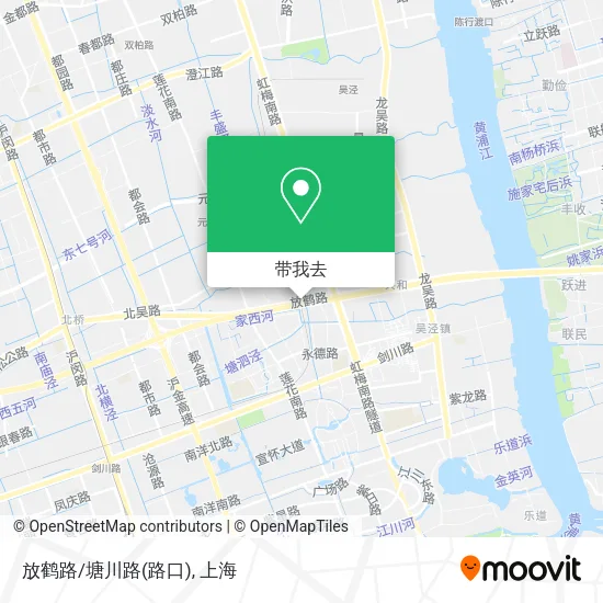 放鹤路/塘川路(路口)地图