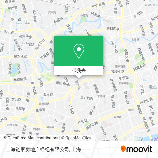 上海链家房地产经纪有限公司地图