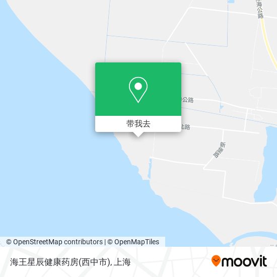 海王星辰健康药房(西中市)地图