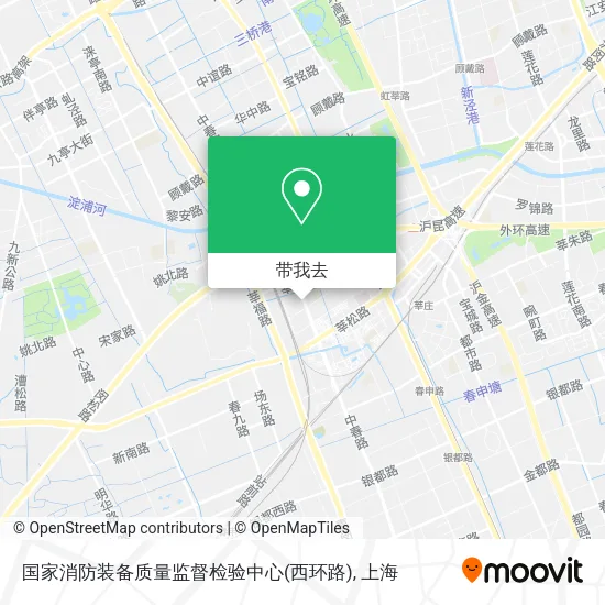 国家消防装备质量监督检验中心(西环路)地图