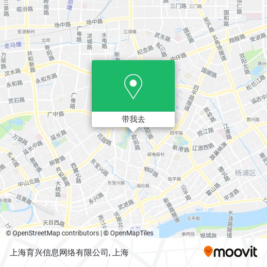 上海育兴信息网络有限公司地图