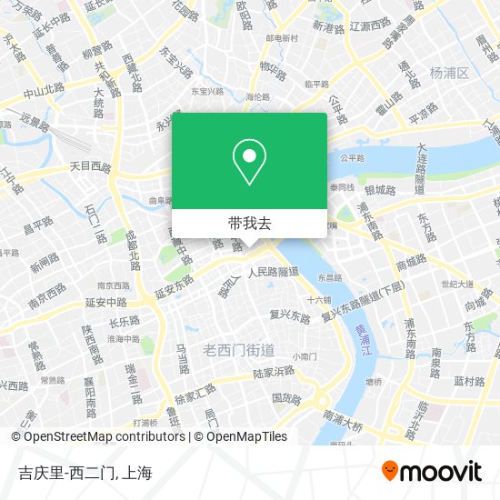 吉庆里-西二门地图