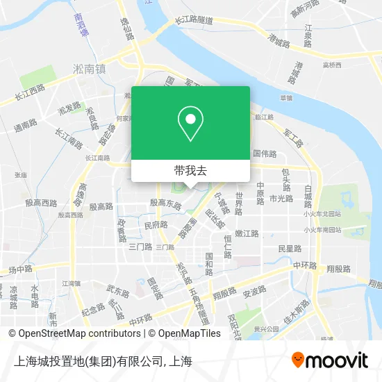 上海城投置地(集团)有限公司地图