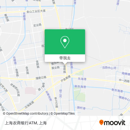 上海农商银行ATM地图