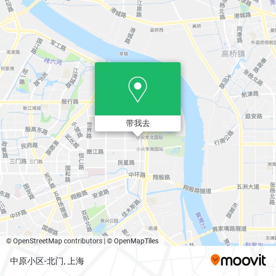 中原小区-北门地图