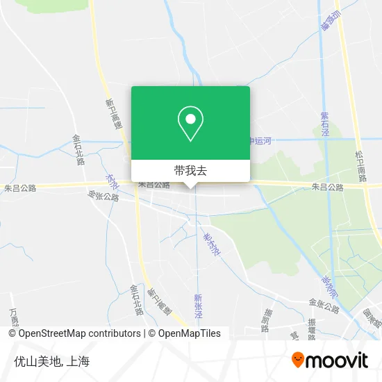优山美地地图