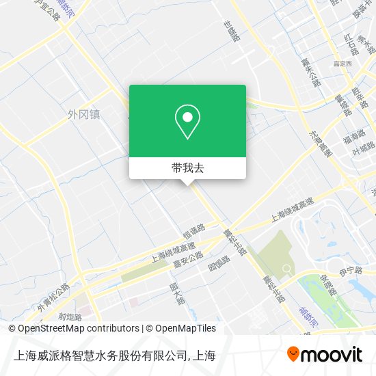上海威派格智慧水务股份有限公司地图