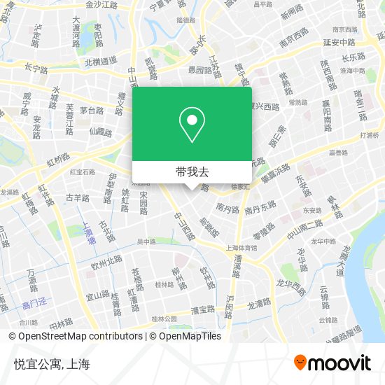 悦宜公寓地图