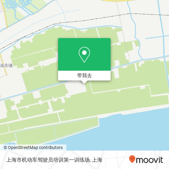 上海市机动车驾驶员培训第一训练场地图